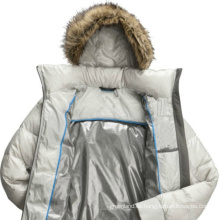 Precio de fábrica damas abrigo casquillo de lana de moda de las mujeres abrigo de invierno 2016